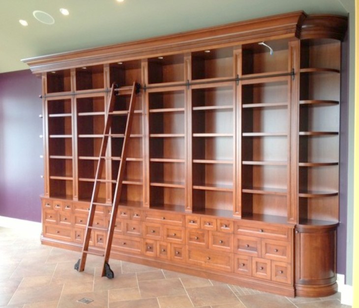 librerie su misura in legno