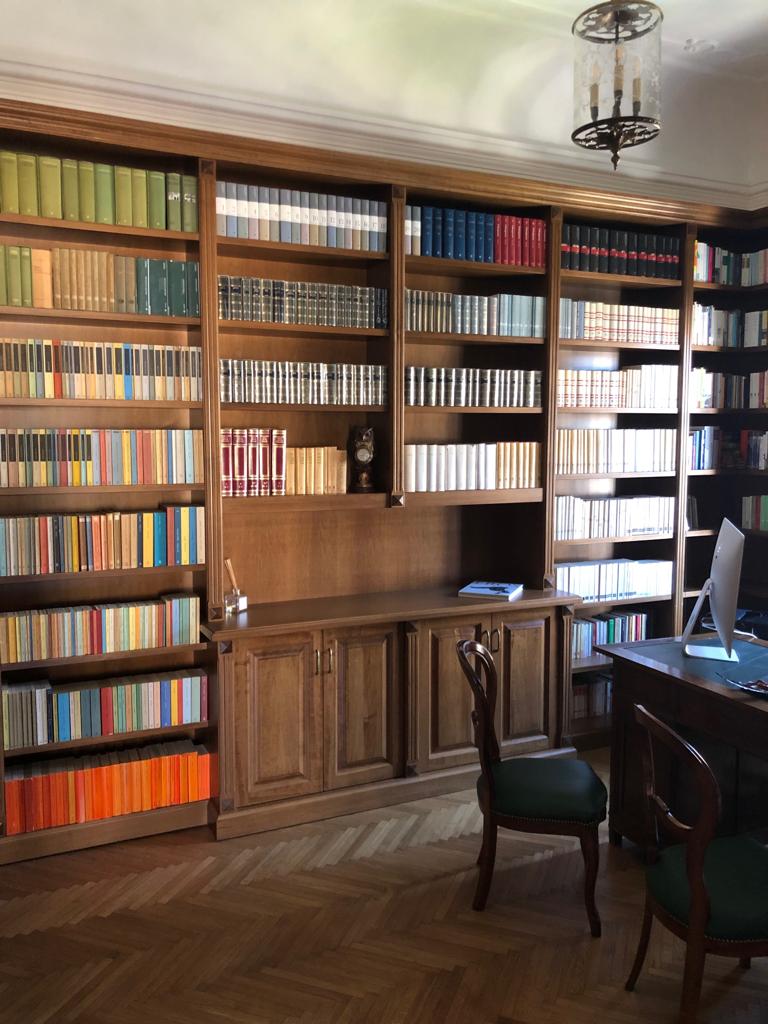 librerie in legno per studio avvocato