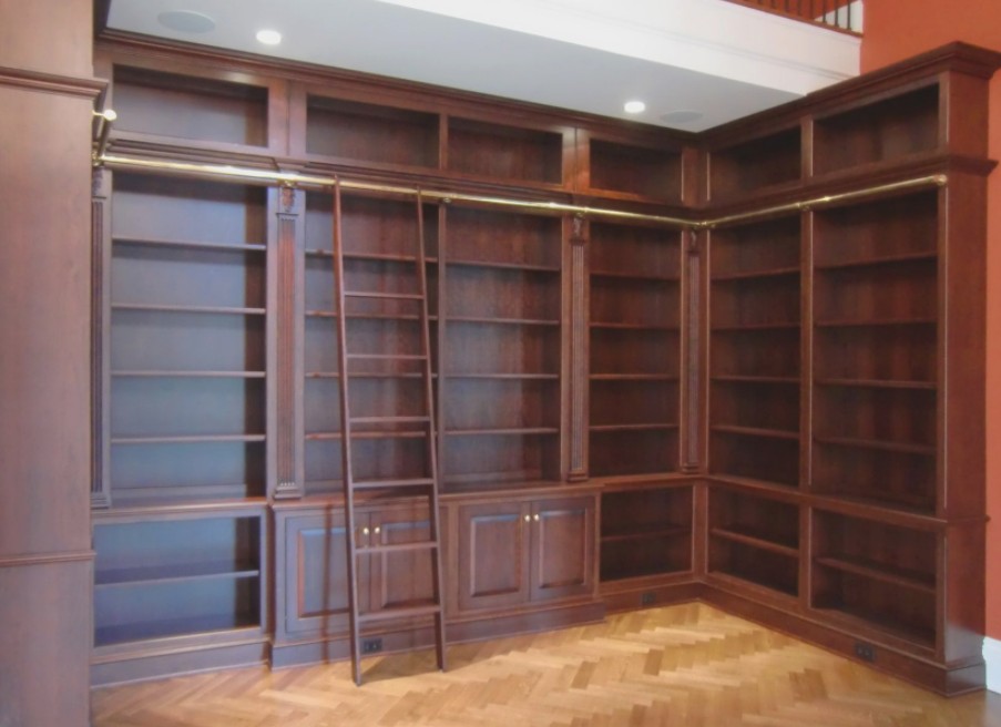 librerie su misura in legno 